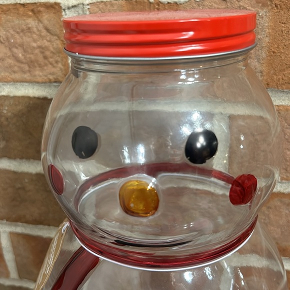 Snowman cookie Jar glass - Picture 3 of 5